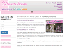 Tablet Screenshot of dancewearandfancydress.co.uk